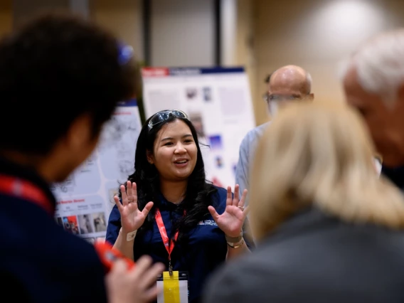 Presenting at Craig M. Berge Design Day is the final step before graduation for many Engineering students.