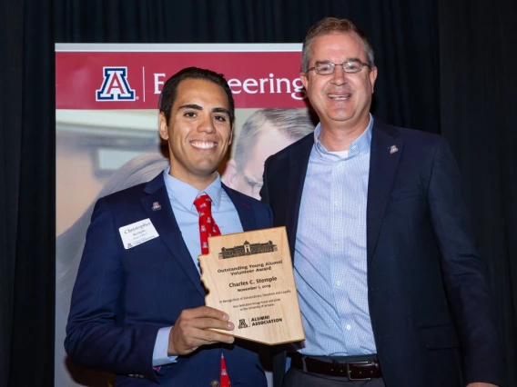 Christopher Stemple, University of Arizona College of Engineering alum.