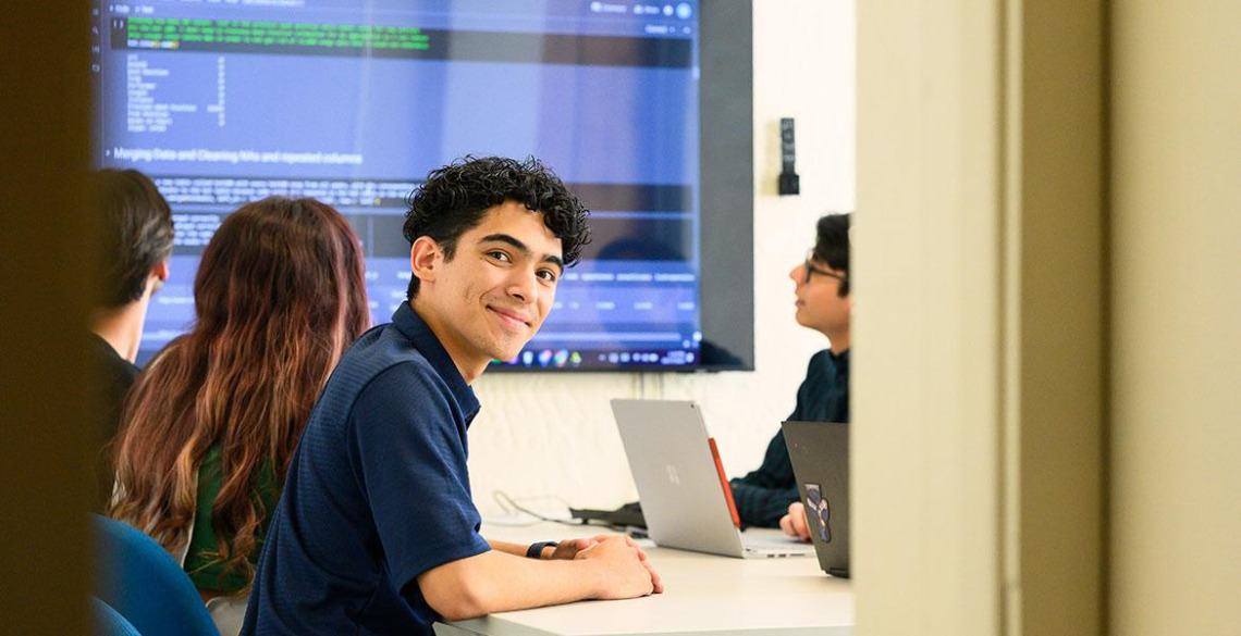 The college’s Software Engineering Wildcats club is an avenue for career preparation and networking, offering coding workshops, career fairs and social events for students at all levels.