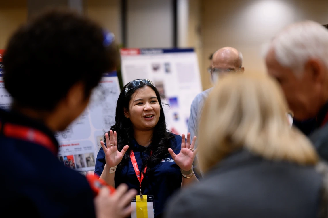 Presenting at Craig M. Berge Design Day is the final step before graduation for many Engineering students.