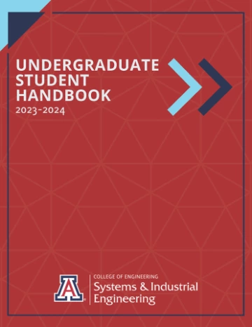 SIE Undergraduate Student Handbook cover