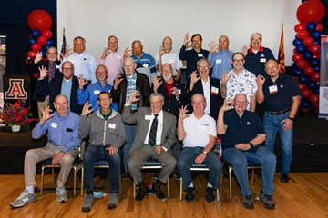 Univ. of Arizona, College of Engineering alumni, 50th class reunion