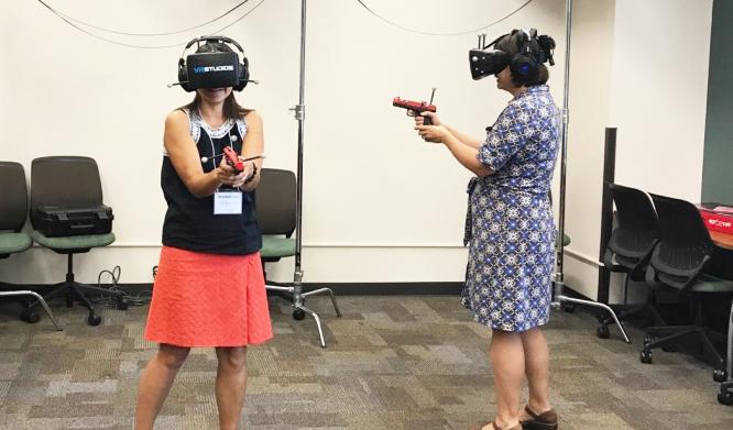 virtual reality testing